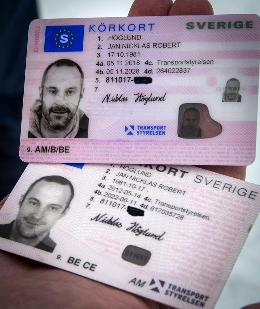 Kjøp svensk førerkort